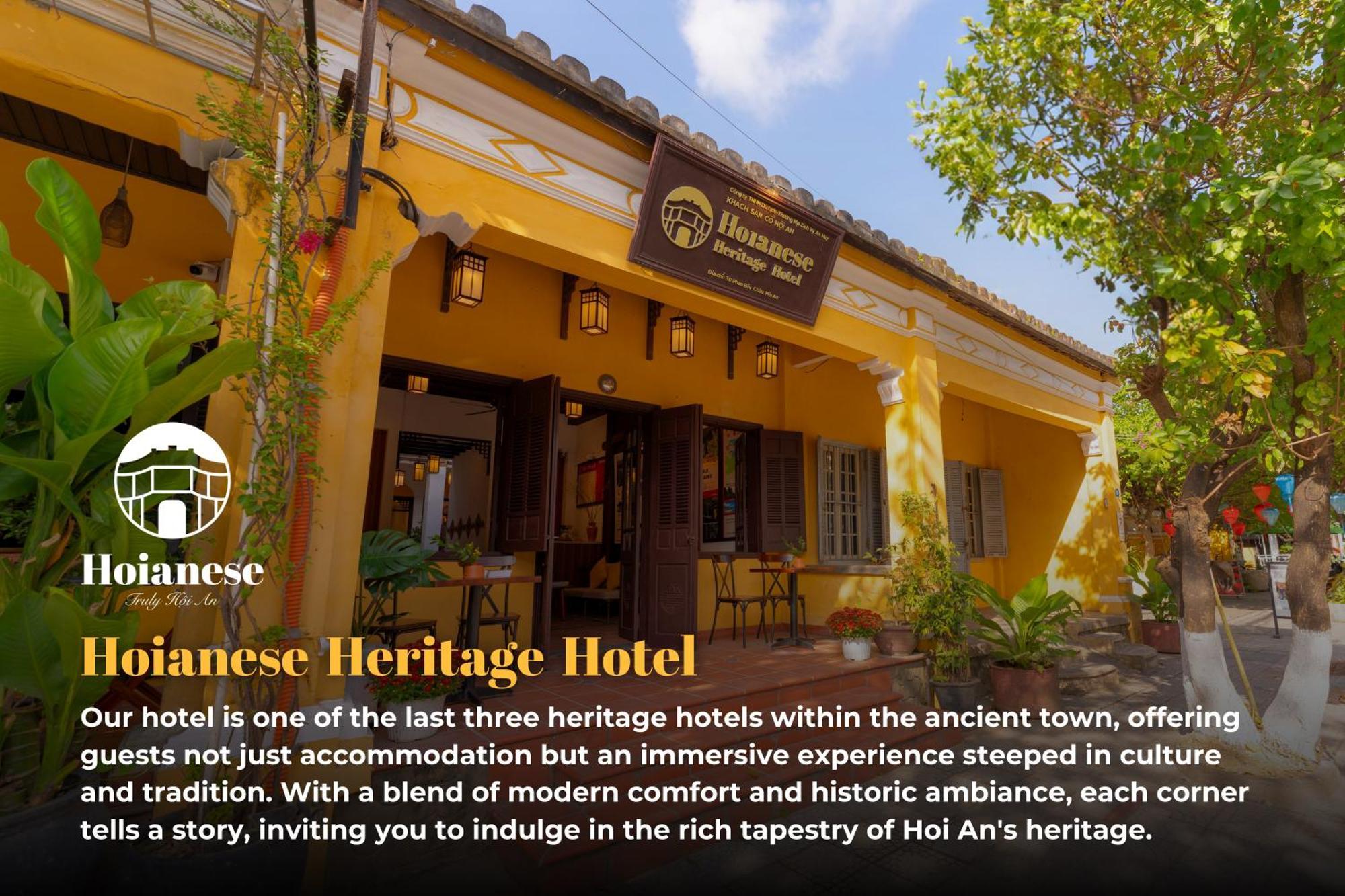 Hoianese Heritage Hotel - Truly Hoi An Exterior foto